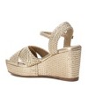 XTI Women's Criss Cross Wedge Sandals 144057 - 3 of 3