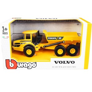 Volvo A25G Articulated Hauler Yellow 1/50 Diecast Model by Bburago - 1 of 3