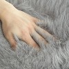 Faux Fur Non-Slip Fluffy Living Room Rug, 30" x 46" - 3 of 4