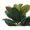 NicBex Artificial Tree Artificial Plant 40" Tall Artificial Rubber Tree with Black Pot, Room Decor for Home Office Foyer Porch - 2 of 4