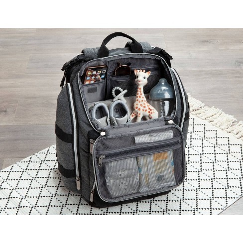 Diaper backpack with changing 2024 station