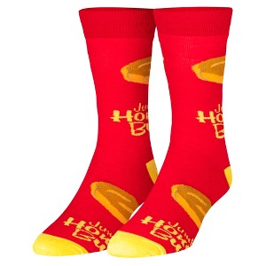 Crazy Socks, Funny Food, Snacks Candy Chips Themes, Assorted Prints, Crew, Large - 1 of 4