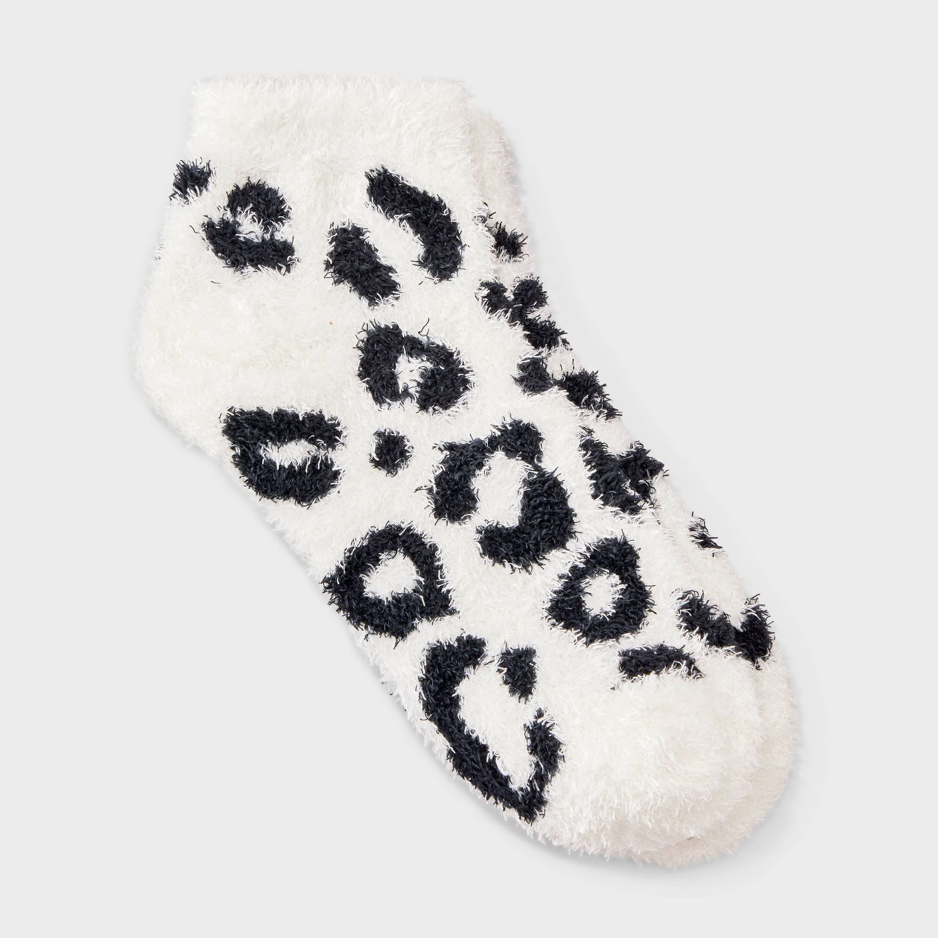 Women's Leopard Print Cozy Low Cut Socks - Auden™ 4-10