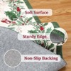 Christmas Area Rug Washable Rug for Living Room, Xmas Holiday Carpet with Non Slip TPR Backing - 4 of 4