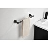 Tramull 6-Piece Stainless Steel Towel Rack Set, Wall Mount Bathroom Organizer for Home, Laundry & Outdoor Shower - 4 of 4