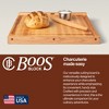 John Boos Large Maple Wood Cutting Board for Kitchen, Reversible Edge Grain Boos Block w/ Gravy Groove - 4 of 4