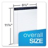 Ampad Gold Fibre Writing Pads, Wide/Legal Rule, 50 White 8.5 x 11.75 Sheets, 4/Pack - 2 of 4