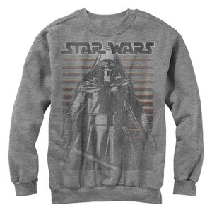 Men's Star Wars The Force Awakens Kylo Ren Distressed Sweatshirt - 1 of 3
