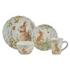 Certified International 16pc Easter Meadow Ceramic Dinnerware Set - 3 of 4