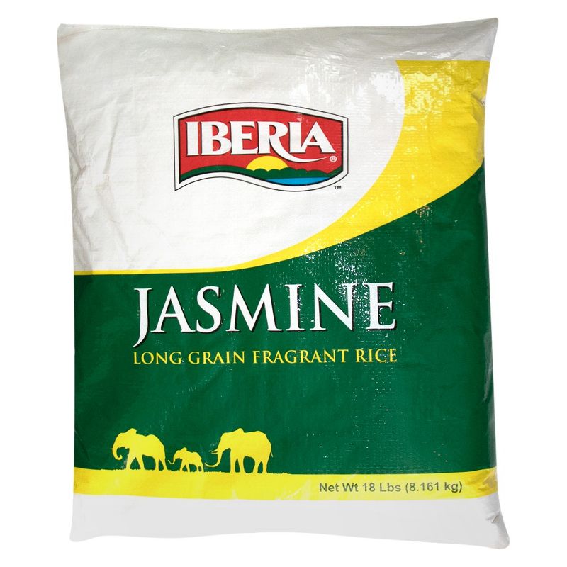 Iberia Long Grain Jasmine Rice - 18lbs, 1 of 2