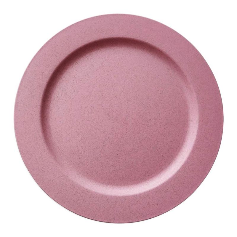 Smarty Had A Party 7.5" Matte Fuchsia Round Disposable Plastic Appetizer/Salad Plates (120 Plates), 1 of 3