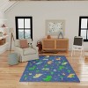 Nourison Washable Imagination Dinosaurs Non Skid Woven Area Rug - 4 of 4