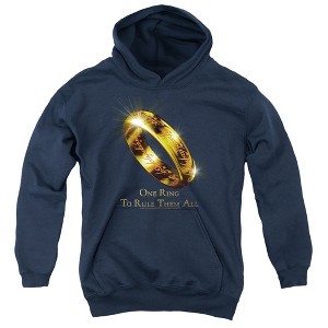 Boys’ Lord Of The Rings One Ring To Rule Them All Hooded Sweatshirt - 1 of 4