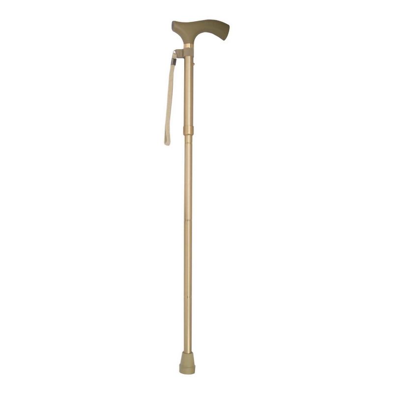 Switch Sticks Gold Aluminum Folding Cane 32 to 37 Inch Height, 2 of 6