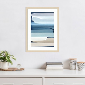 Amanti Art Whispers of The Beach I by Emma Peal Wood Framed Wall Art Print - 1 of 4