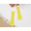 INSPIRE CHIC Women's Long Elastic Mesh Rhinestone Cosplay Net Half Finger Sleeves Gloves for Female Dance Party 1Pair - 4 of 4