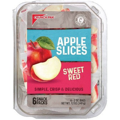 Crunch Pak Sweet Apple Slices - 6pk