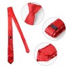 INSPIRE CHIC Men's Halloween Self-Tied Fashion Sequined Shiny Party Costume Neck Ties One Size 1 Pc - 2 of 4