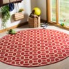 Linden LND127 Power Loomed Indoor/Outdoor Rugs - Safavieh - 2 of 3