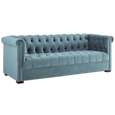 target blue couch