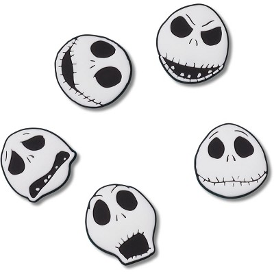 Crocs Jibbitz Disney Nightmare Before Christmas Jack Skellington Shoe Charms 5pk