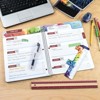 Global Datebooks Secondary Student Planner AY 2024-2025 - Block Style - 8.5"x11" (Painted Globe) - 2 of 4