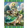 Briarwood Lane Summer House Flag 40x28 For Outdoor Turtle Trio For Summer House Flag - 2 of 4