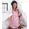 Hello Mello Women’s Let Me Sleep Lounge Sleep Shirt - 4 of 4