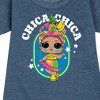 Girls' - LOL Surprise! - Chica Chica Tropical Graphic Short Sleeve Fleece Dress - 2 of 4