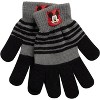 Disney Mickey Mouse Boys 4 Pack Mitten or Glove Set, Toddler/Little Boys Age 2-7 - 2 of 4