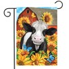 Briarwood Lane Garden Flag 12x18 For Outdoor Happy Cow Summer For Summer Garden Flag Flags For Outside - 2 of 4