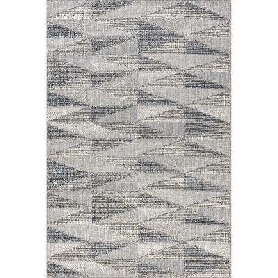 Nuloom Lorene High-Low Geometric Indoor/Outdoor Area Rug