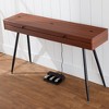 Best Choice Product Modern 88 Key Fully Weighted Desk Style Digital Piano w/ Metal Legs, 3 Sustain Pedal - 3 of 4