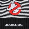 Ghostbusters Beanie Men's Embroidered Logo Striped Cuffed Beanie Cap Hat OSFM - 4 of 4