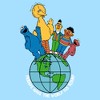 Men's Sesame Street Friends Make the World Go Round T-Shirt - 2 of 4