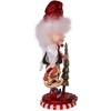 Kurt Adler Hollywood Nutcrackers Elf with Tree Nutcracker, 15" - 4 of 4