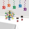 Beistle Celebrate Your Milestone Event with these Colorful Whirls from Beistle, 3', (10/Pkg) - 2 of 4