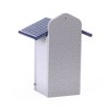 Green Solutions Rustic Recycled Bluebird House Blue - Birds Choice: Weather-Resistant, Pole Mount, No Assembly Required - 3 of 4