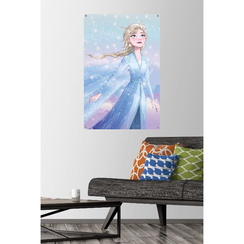 Trends International Disney Frozen - Elsa Glance Unframed Wall Poster Prints, 2 of 7