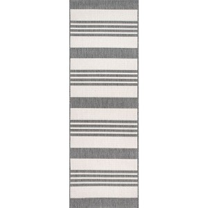 Nuloom Robin Multi Stripe Indoor/Outdoor Area Rug - 1 of 4