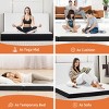 FURNIinspire Mattresses 3 Inch Twin Size Foldable Mattress Flush 3-Fold Mattress for Pressure Relief Comfort Sleep, White, 75"*38"*3" - 2 of 4