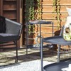 NicBex 2 Tier End Table 16.9" Waterproof Small Side Table with Removable Tray for Indoor Outdoor - 3 of 4