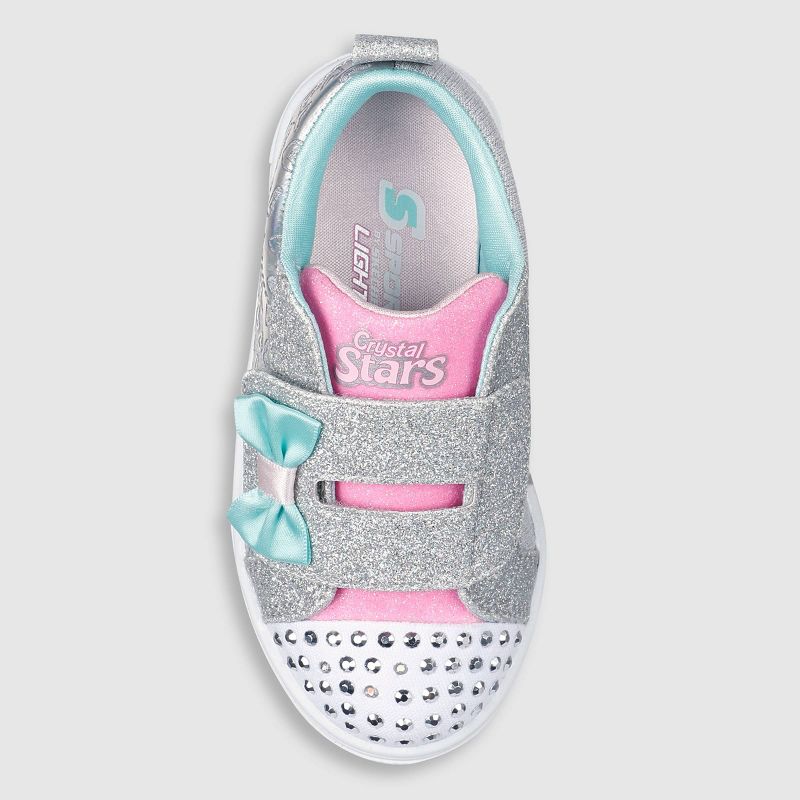 S Sport By Skechers Toddler Kelsi Sneakers - Aqua Blue/Gray, 3 of 7