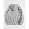 Plus Size Hooded Sweatshirts Tops with Crew Neck Long Sleeve Funny Sayings Im Here Im Awake Don't Push It Hoodie Shirts Plus Size Slogan Shirts - 2 of 4