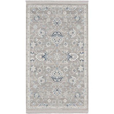 Nourison Lennox Bordered Formal Floral Indoor Area Rug