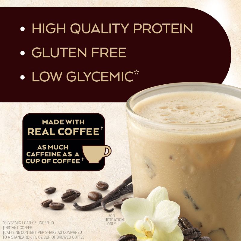 Atkins Iced Coffee Vanilla Latte Protein Shake - 4pk/44 fl oz, 6 of 14