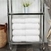 Cotton Solid Highly-Absorbent 4-Piece Bath Towel Set by Blue Nile Mills - 2 of 4