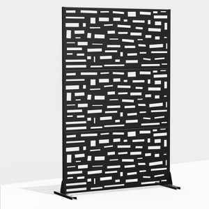 Dovelina Metal Outdoor Privacy Screen Freestanding Patio Decorative Screens - 1 of 4