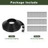 Unique Bargains Flexible Durable Maintenance-Free DIY Landscape Edging 1 Pc - 3 of 4