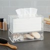 Juvale Acrylic Tissue Dispenser Box with Pull Out Drawer for Bathroom, 9.3 x 7 x 5 In - 2 of 4